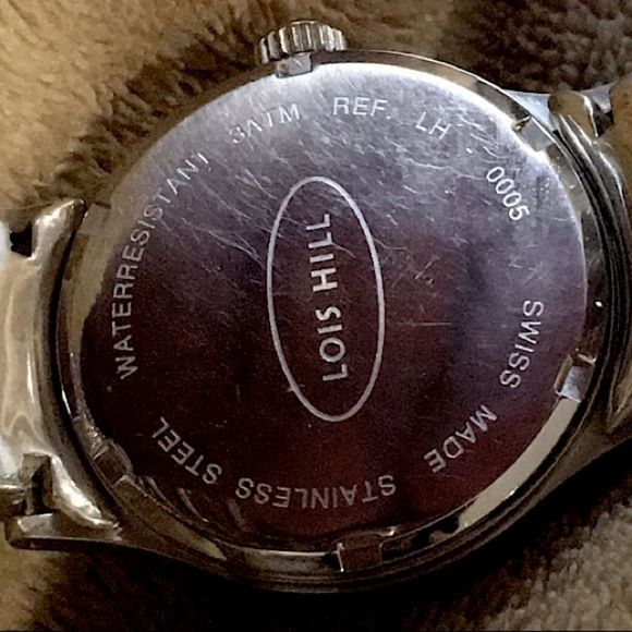 LOIS HILL Watch Pink Face Automatic Sterling Band - Picture 7 of 16